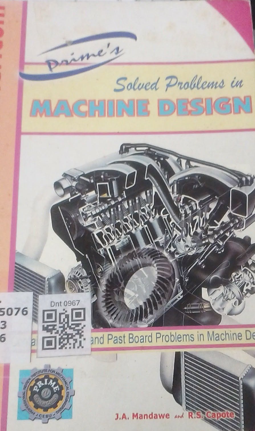 Prime's Soved Problems in Machine  Design