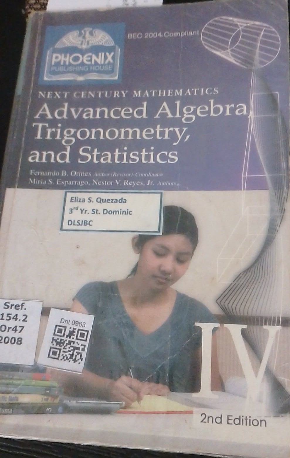 Advance Algebra, Trigonometry and Statistics