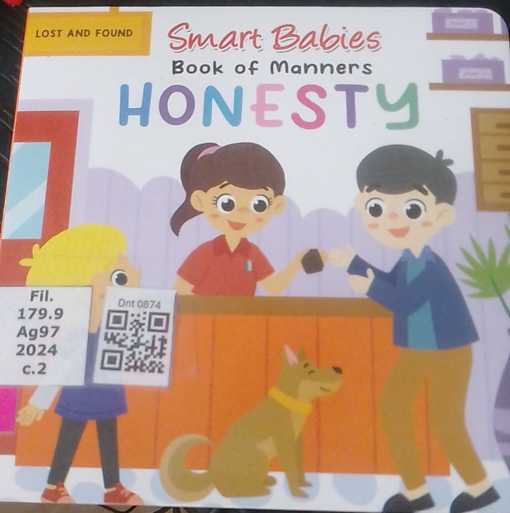 Smart Babies book of manner Honesty