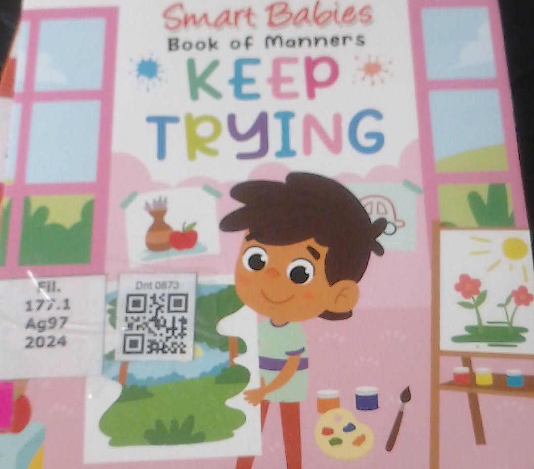 Smart Babies book of manner keep Trying