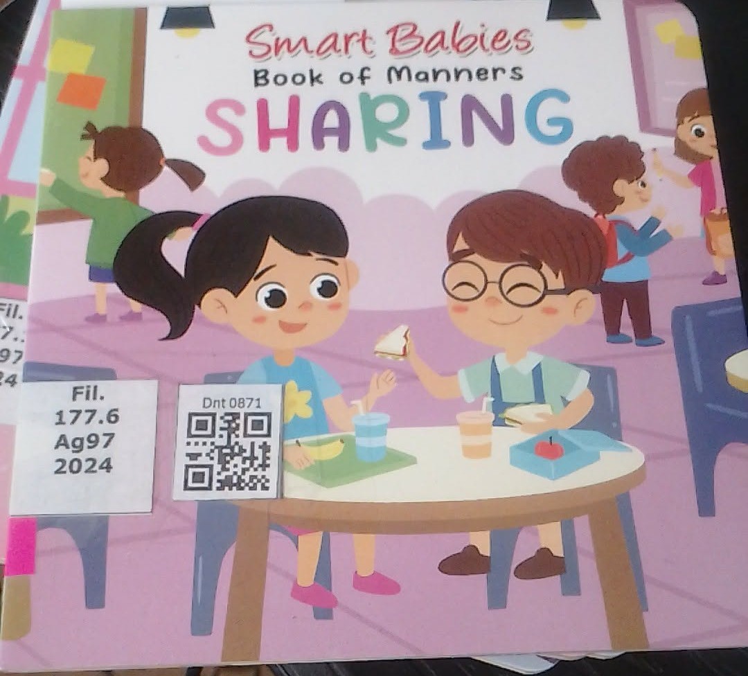 Smart Babies book of manner Sharing